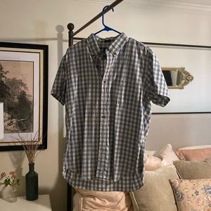 Jcrew Slim Short Sleeve Button Up